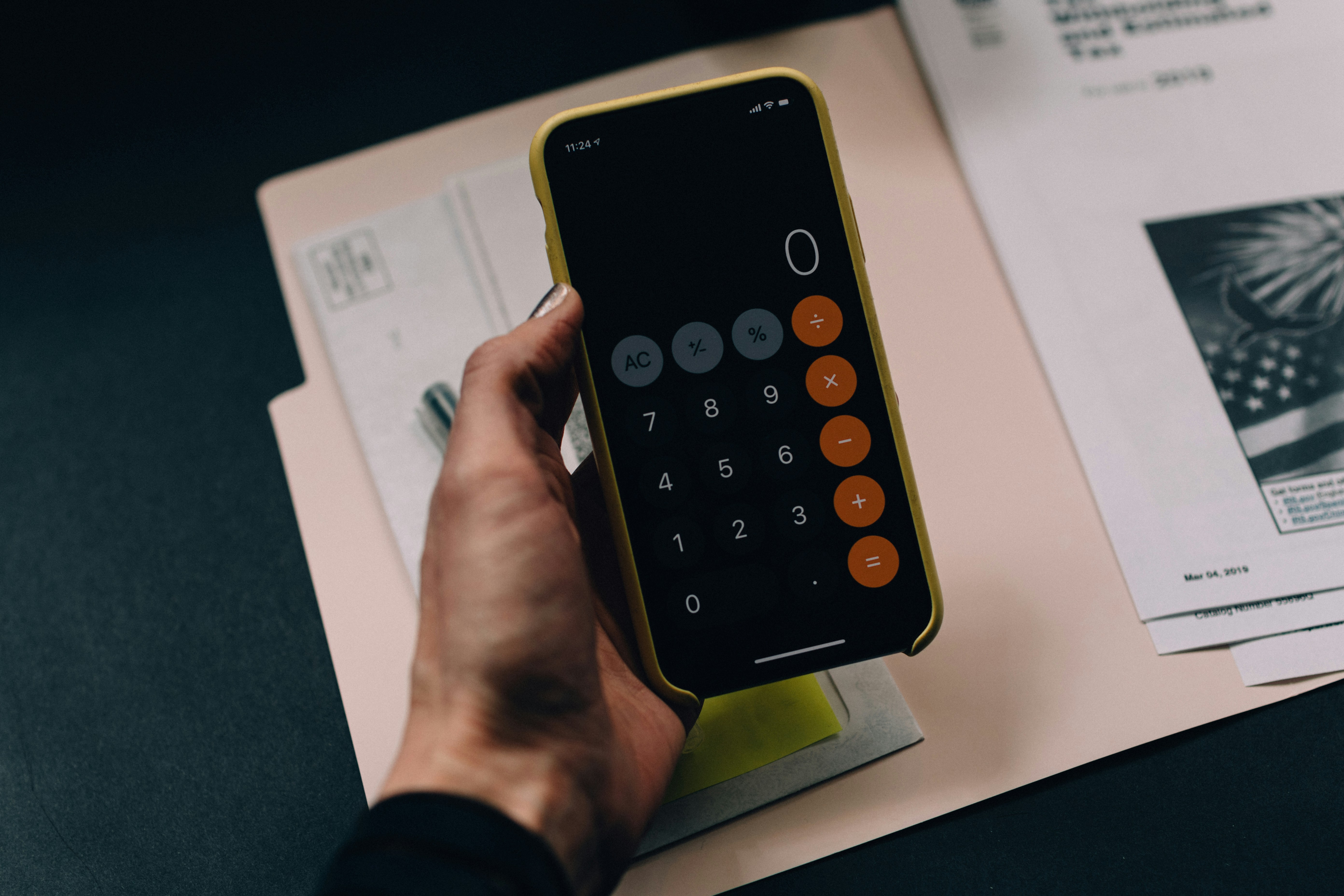 Hands on calculator